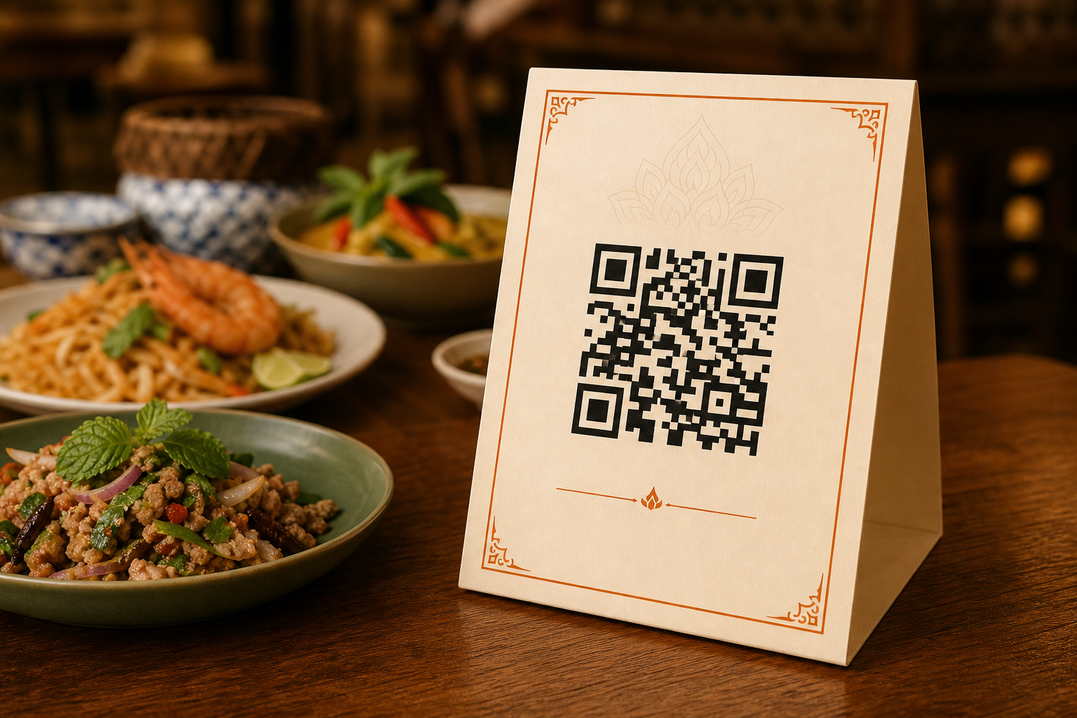 New multilingual QR menu materials